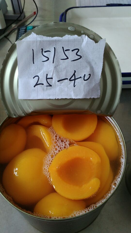 2650ml Canned peach halves, A9 canned peach, A10 canned fruit